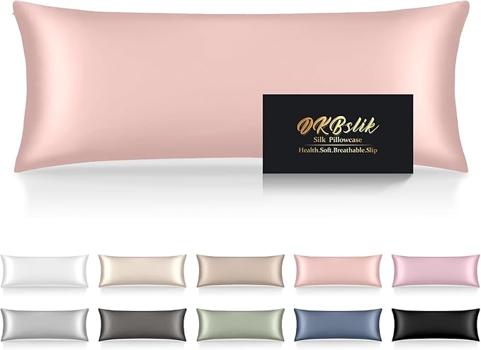 Silk Body Pillow Cases, Mulberry Silk Body Pillow Cover by HOME