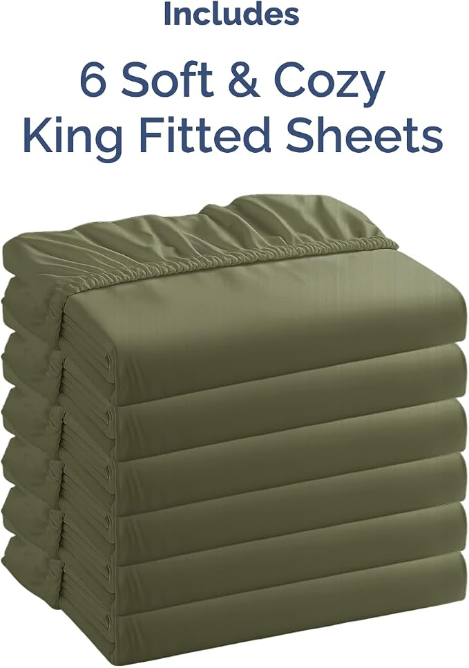 King Size Fitted Bed Sheet - Image 4