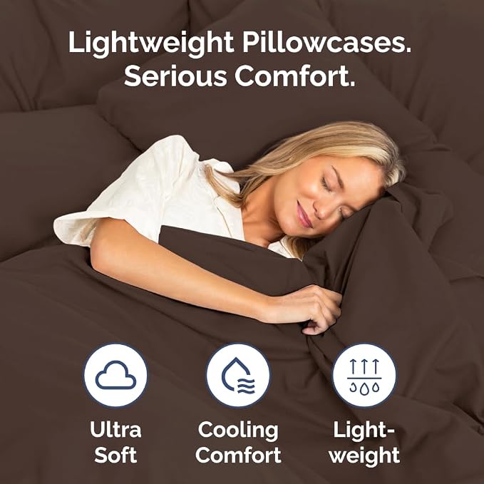 Body Pillowcases Set of 4-20x54 Long Body Pillow Case - Image 3