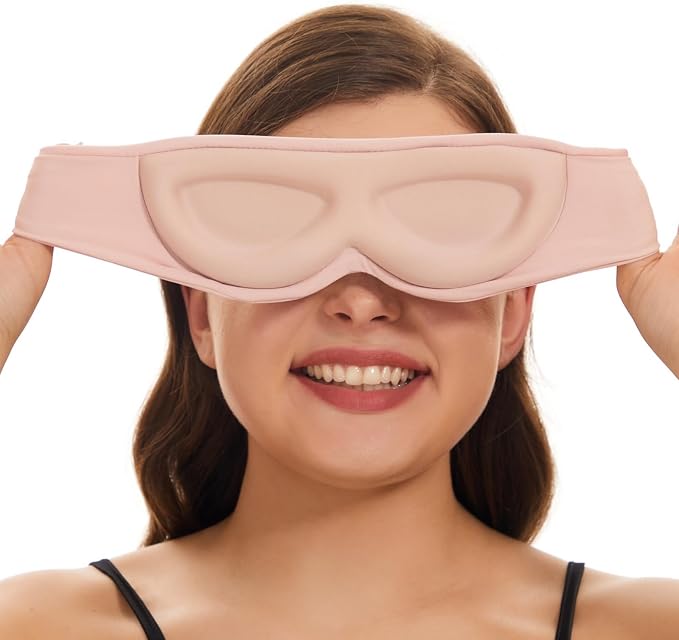 ALASKA BEAR Sleep Mask for Side Sleepers Patented Design, Cup-Shaped and - Image 4