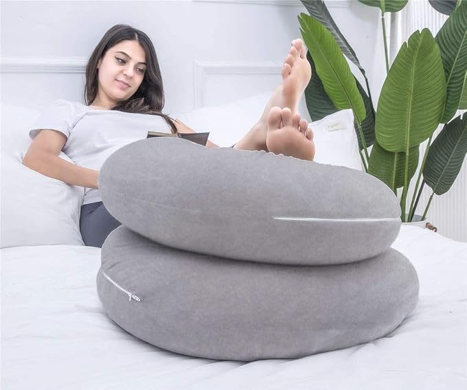 1 MIDDLE ONE Pregnancy Pillow, C Shaped Full Body Pillow - Image 5