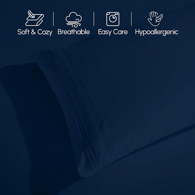 Elegant Comfort Luxurious 1500 Premium Hotel Quality Microfiber Three Line - Image 5