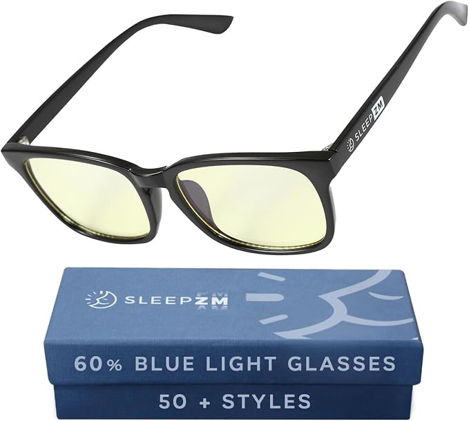 Sleep ZM Blue Light Blocking & Light Sensitivity Glasses by SleepZM