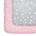 Pack and Play Sheets Girl, Mini Crib Sheets, Stretchy Pack n Play Playard by Moonsea