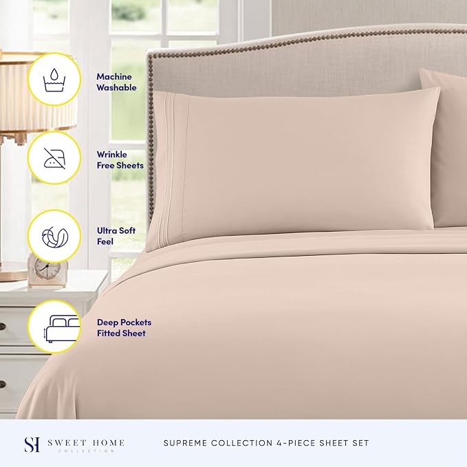 RV Queen Bed Sheets - Image 2