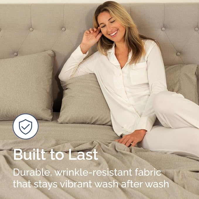 Queen Fitted Bed Sheet - Image 6