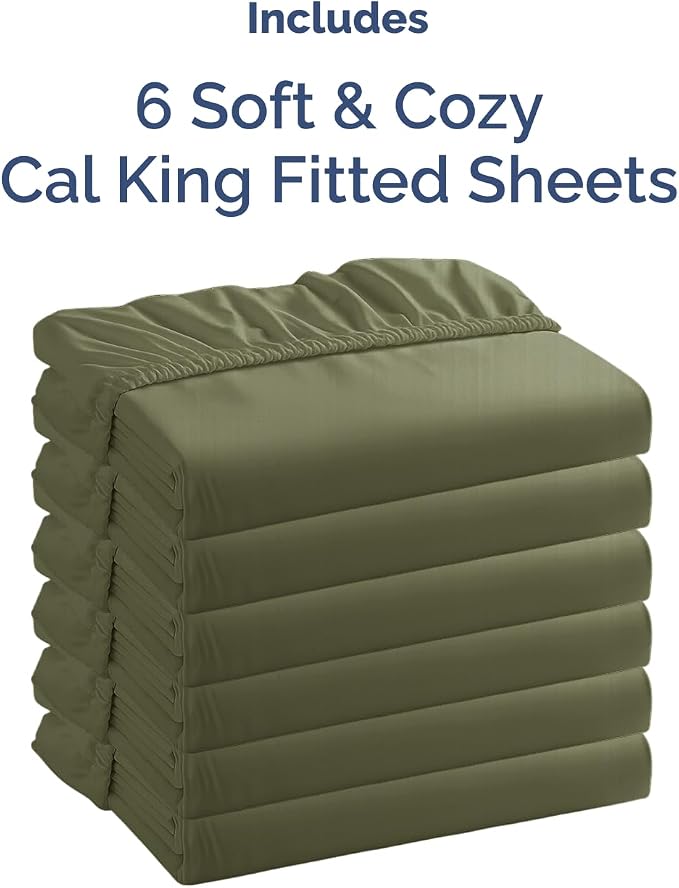 Cal King Size Fitted Bed Sheet - Image 4