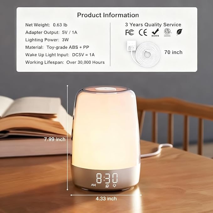 winshine Touch Wake Up Night Light - Image 8