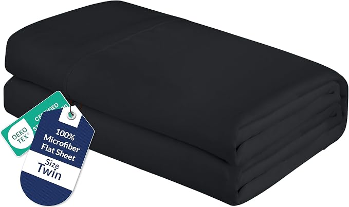 Royale Linens Twin Flat Sheet by ROYALELINENS