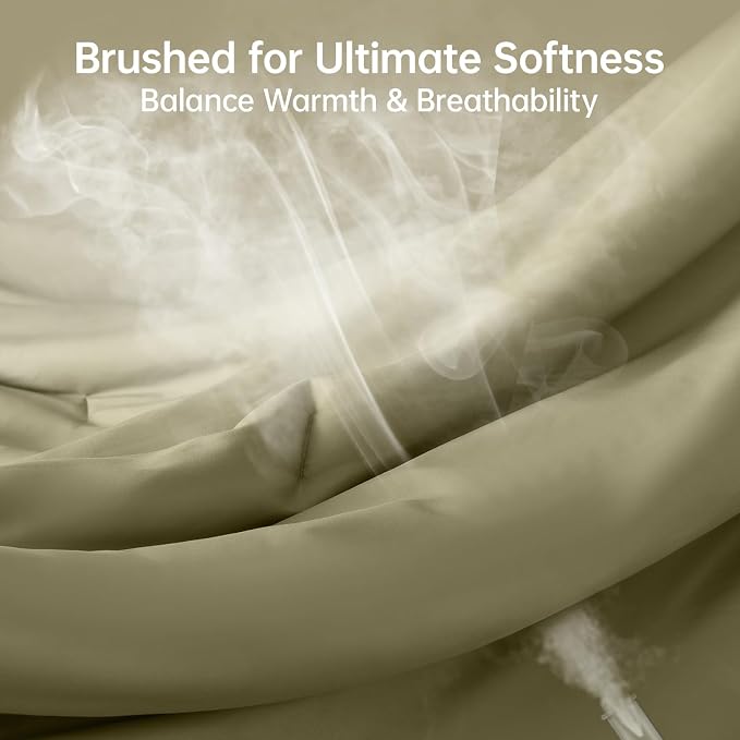 MUXHOMO Full Comforter Set, All Season Ultra Soft Down Alternative Bedding - Image 3