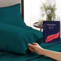 100% Egyptian Cotton Pillow Cases King Size Set of 2 by AshtonSheets