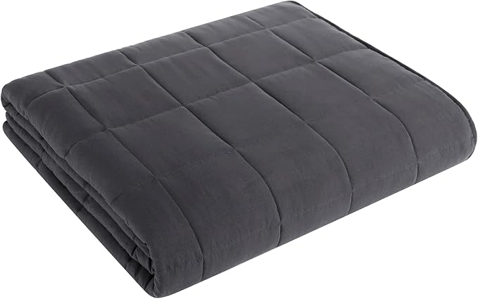 Weighted Blanket 20lbs 80x87 Cooling Breathable Heavy Blanket by LAGRATY