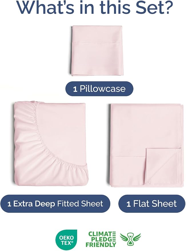 Extra Deep Twin Sheet Set - Image 2
