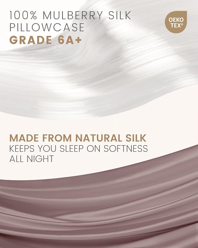 THXSILK Natural 100% Mulberry Silk Pillowcase - Image 2