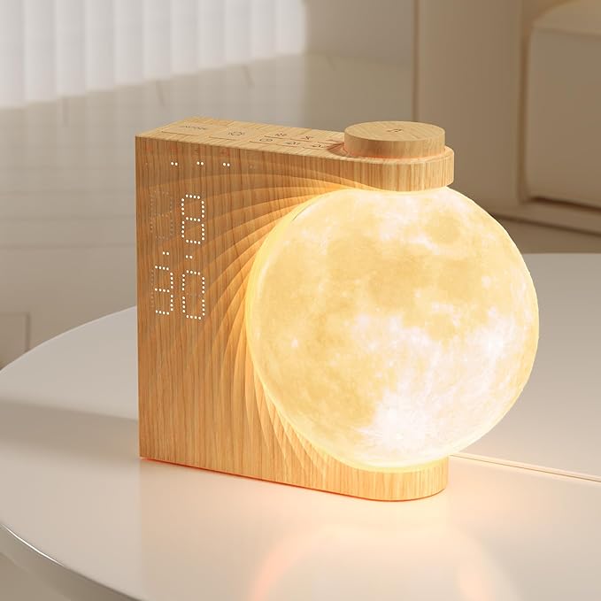 Sunrise Alarm Clocks for Heavy Sleepers, Night Lamp Clocks for Bedrooms by RETEYUNG