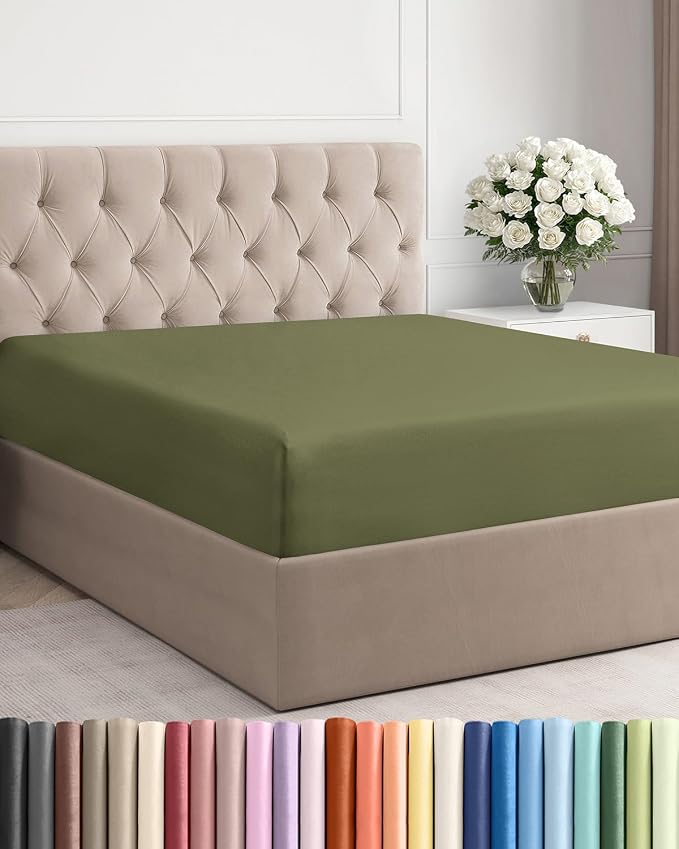 Cal King Fitted Bed Sheet by CGKUnlimited