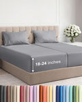 Extra Deep Split King Sheet Set by CGKUnlimited