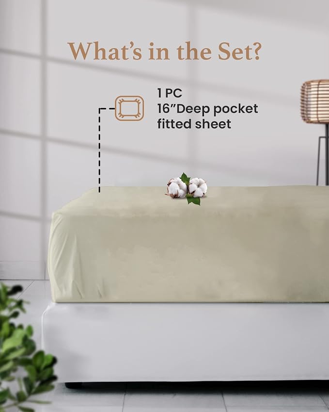 Good Sleep Bedding Cal King Fitted Sheet Only - Image 3