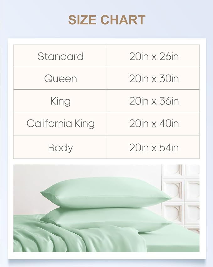 THXSILK Silk Pillowcase for Hair and Skin, 100% Mulberry Silk Bed Pillowcase 22 - Image 9
