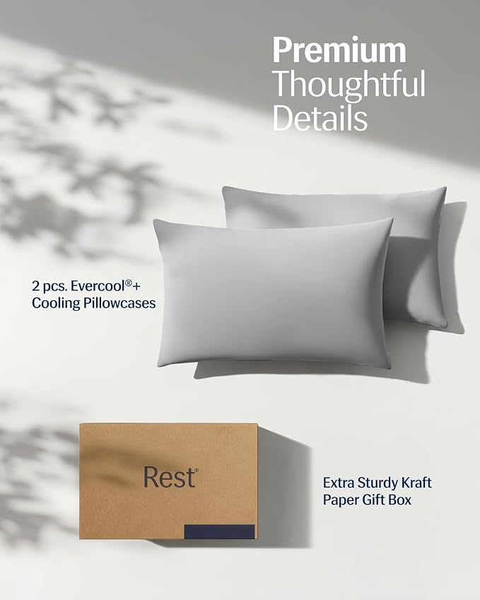 REST® Evercool®+ Cooling Pillowcases Standard - Image 9