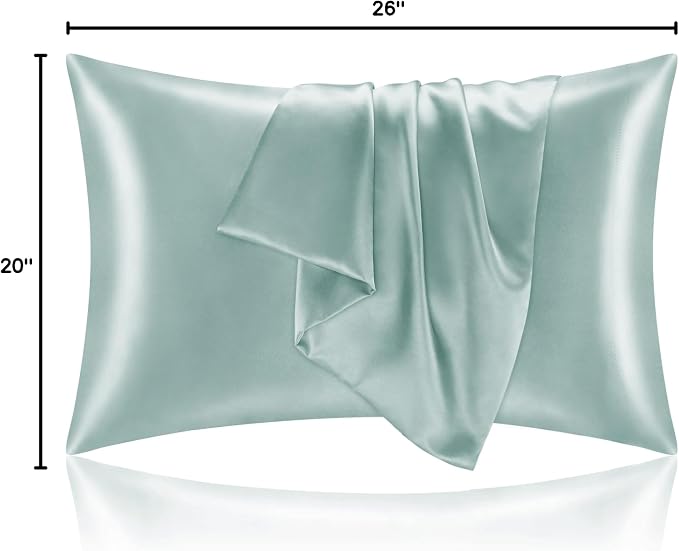 BEDELITE Satin Pillowcase for Hair and Skin, Super Soft and Cooling Similar to - Image 9