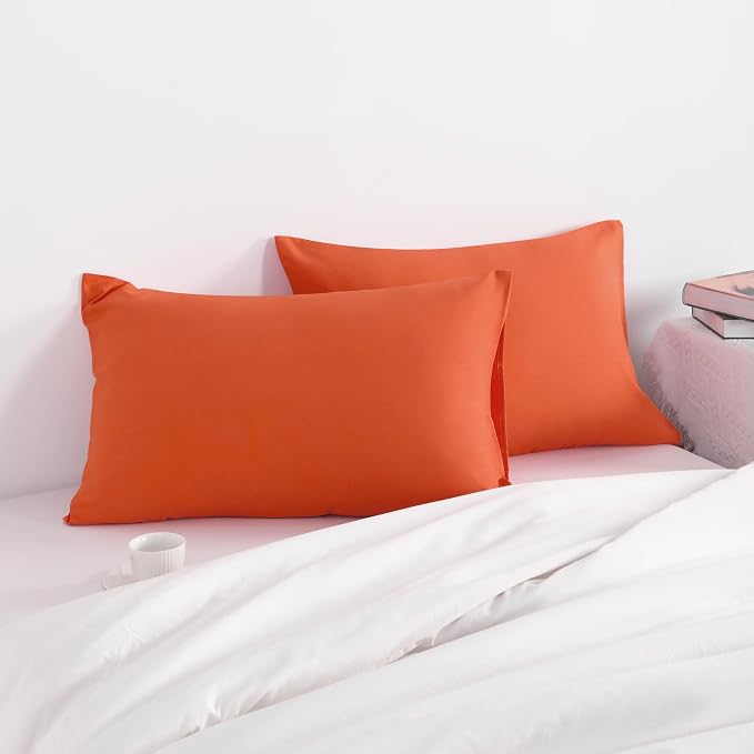 NTBAY King Pillow Cases Set of 2, 2 Pack Brushed Microfiber 20x36 Pillow Cases - Image 2