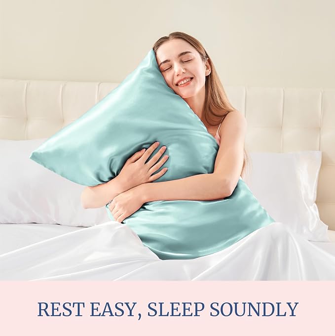 BEDELITE Satin Pillowcase for Hair and Skin, Super Soft and Cooling Similar to - Image 5