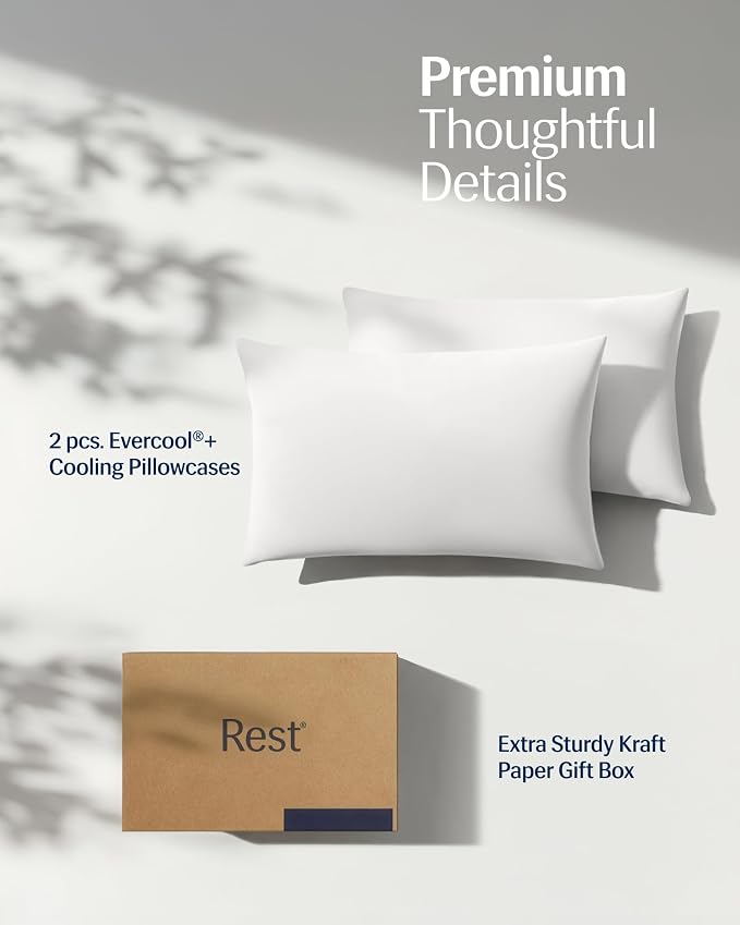 REST® Evercool®+ Cooling Pillowcases Standard - Image 9