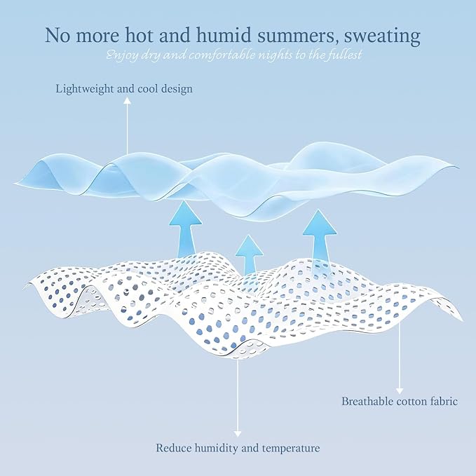Cooling Blanket Queen Size, Cold Blanket - Image 8