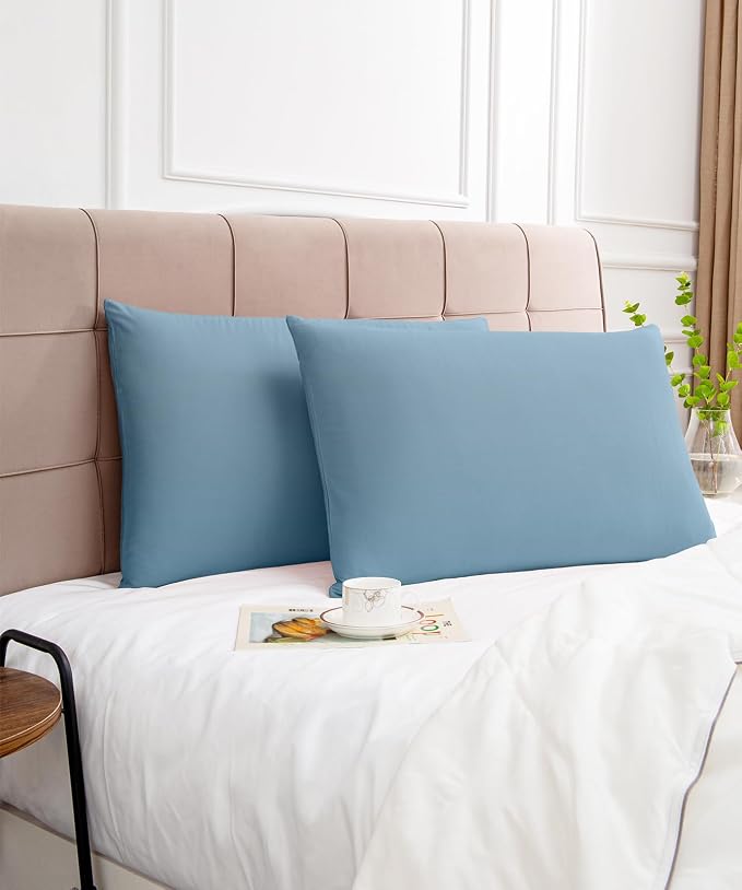 Warmstar Cotton Pillow Cases Standard Size Set of 2, 600 Thread Count - Image 6