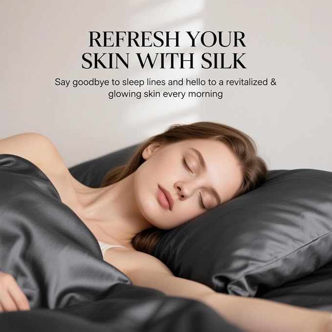 Ravmix 100% Silk Pillow Cases - Image 2