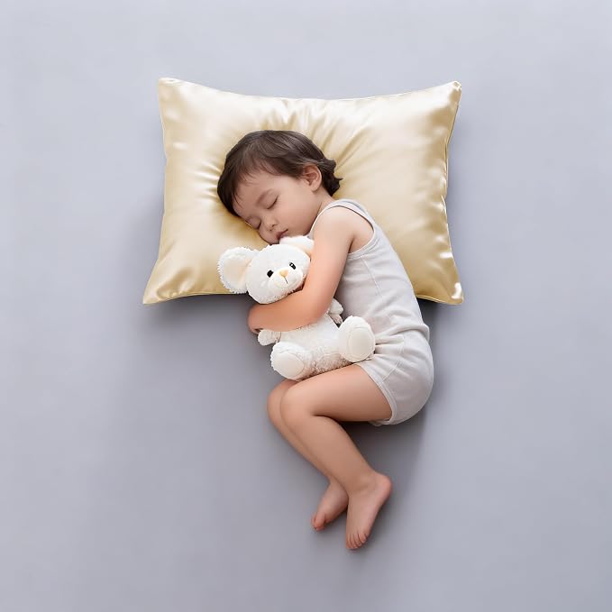 2 Pack Cooling Toddler Pillow Cases, Viscose Derived from Bamboo Small Pillow by ShunjieHome