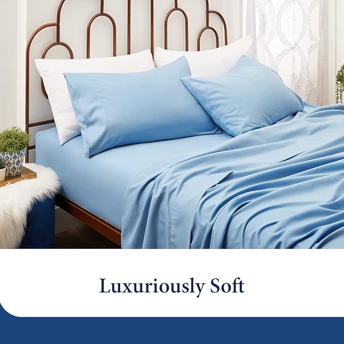 Cosy House Collection Premium Rayon Derived from Bamboo Pillowcase Set of 2 - Image 2