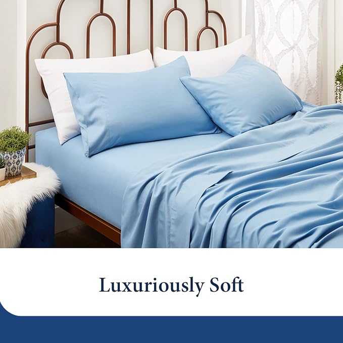 Cosy House Collection Premium Rayon Derived from Bamboo Pillowcase Set of 2 - Image 2