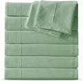Maple&Stone Full Flat Sheet 6 Pack, Premium Soft & Breathable, Brushed by MapleStone