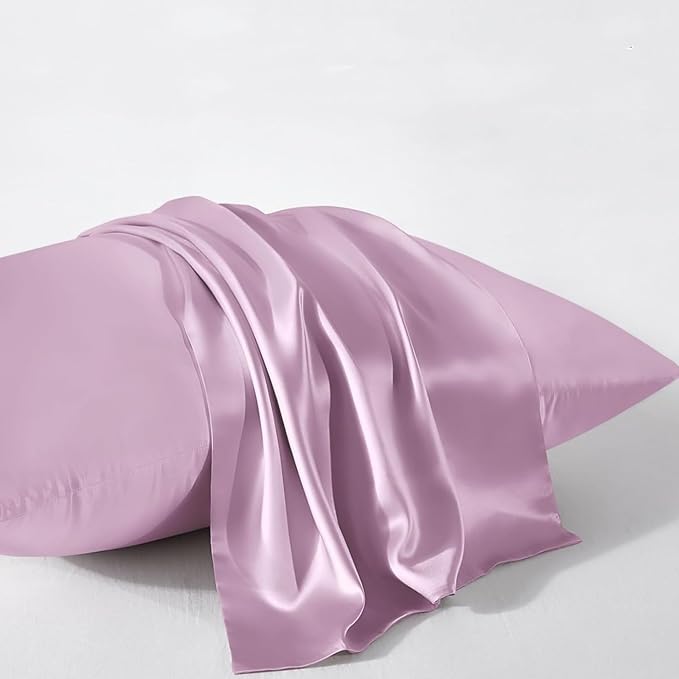 100% Mulberry Silk Pillowcase for Hair and Skin Made in USA, Pure 22 Momme Silk - Image 4