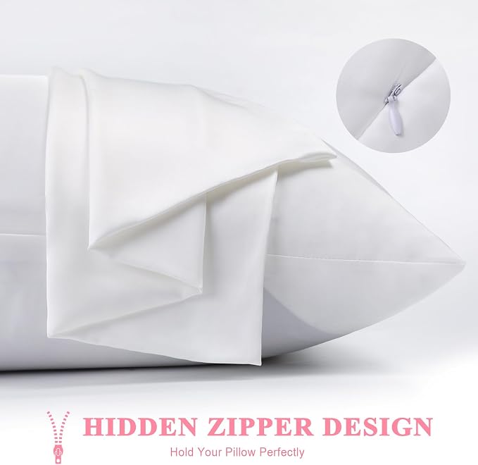 100% Silk Pillowcase 2 Pack for Hair and Skin, Both Sides 23 Momme Grade 6A+ - Image 5