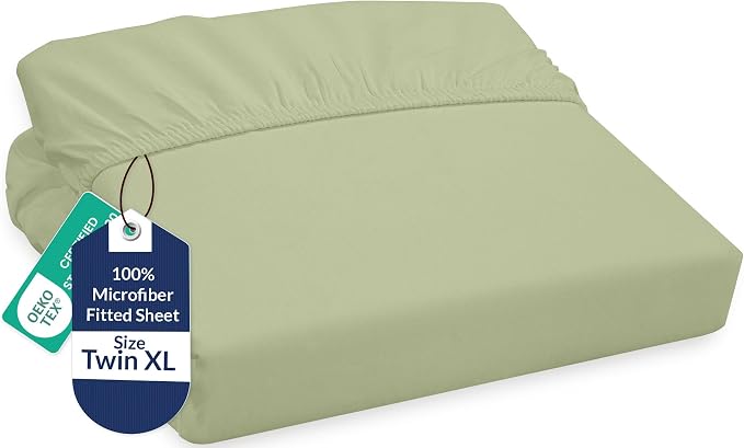 Royale Linens Fitted Sheet Twin XL by ROYALELINENS