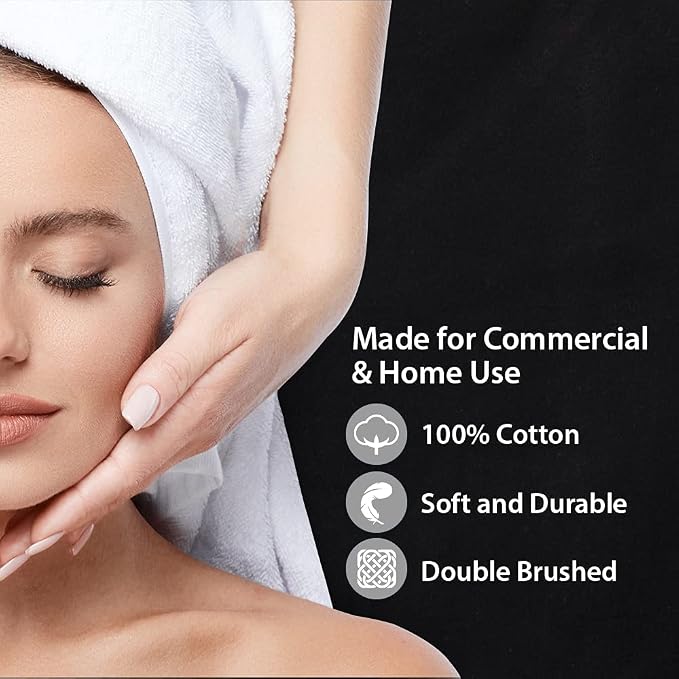 ForPro Professional Collection Premium Flannel 3-Piece Massage Sheet Set - Image 4