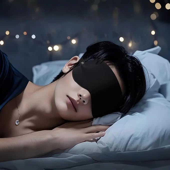 4 Pack Sleep Mask for Women & Men, 100% Blackout Silky Eye Cover, Zero Eye - Image 6