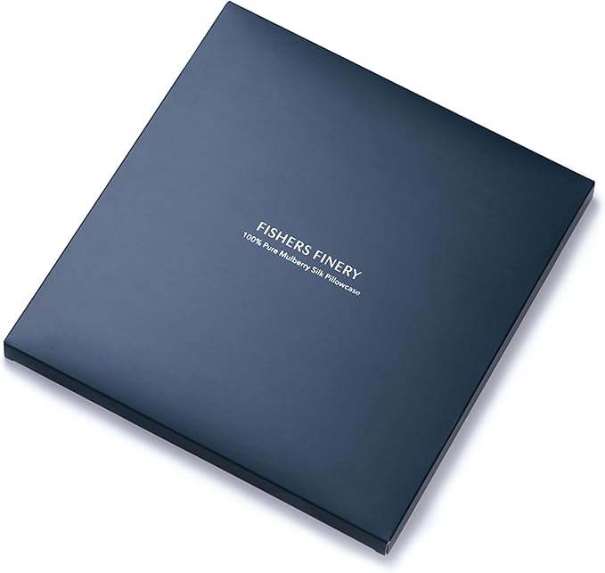 Fishers Finery 25mm 100% Pure Mulberry Silk Pillowcase Set - Image 7