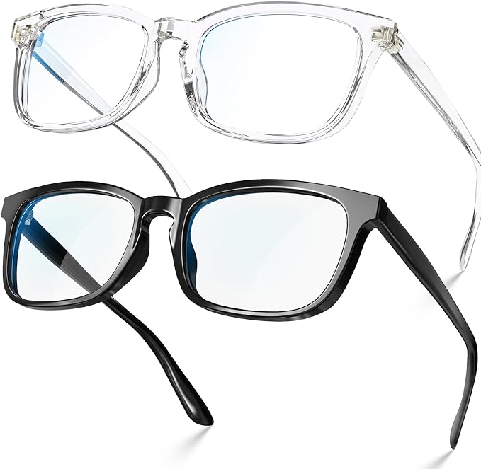 VISOONE Blue Light Blocking Glasses Square by VISOONE