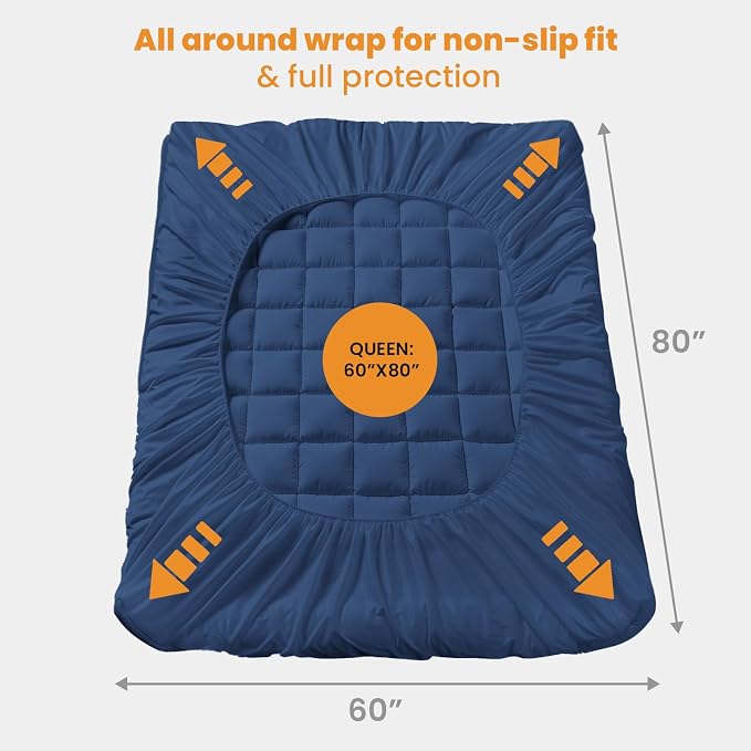 MATBEBY Queen Size Mattress Pad - Image 5
