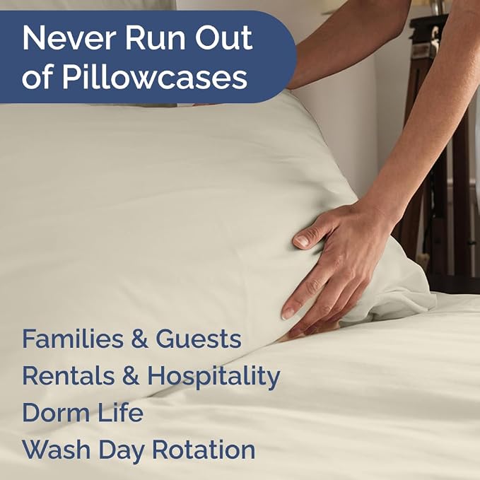 Standard Pillow Cases Set of 6 - Image 5