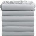 FreshCulture Twin Fitted Sheets, Bulk Pack of 6, Deep Pocket, Soft Microfiber by FreshCulture