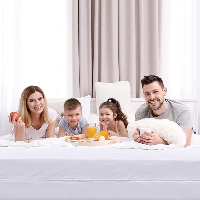 Utopia Bedding Mattress Protector Zippered Twin XL Size, 100% Waterproof Bed - Image 2
