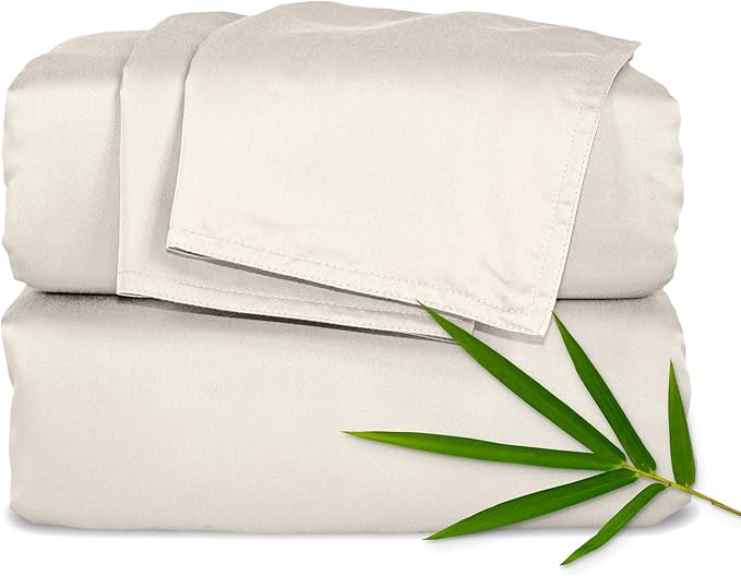 Pure Bamboo Split King Sheets, Genuine 100% Organic Viscose Derived from Bamboo by PureBamboo