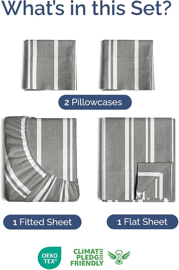Extra Deep Twin Sheet Set - Image 2