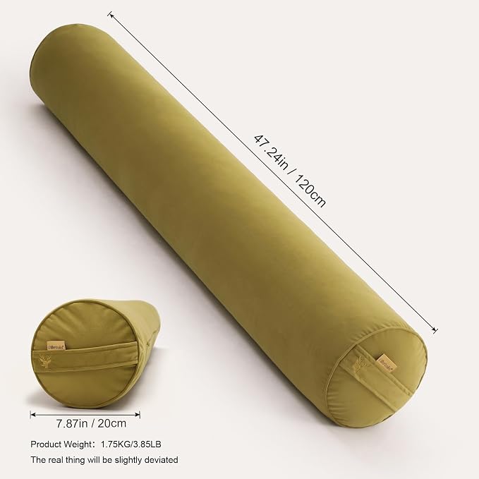 Body Pillow for Adults, Long Round Pillow, Big Cylindrical Pillow, Large Full - Image 2
