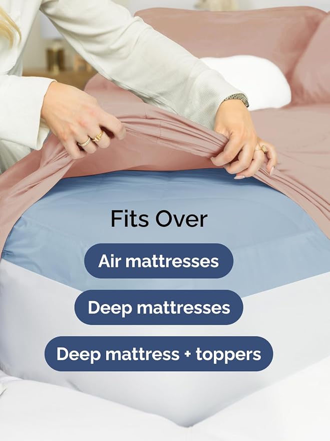 Extra Deep Twin Sheet Set - Image 6